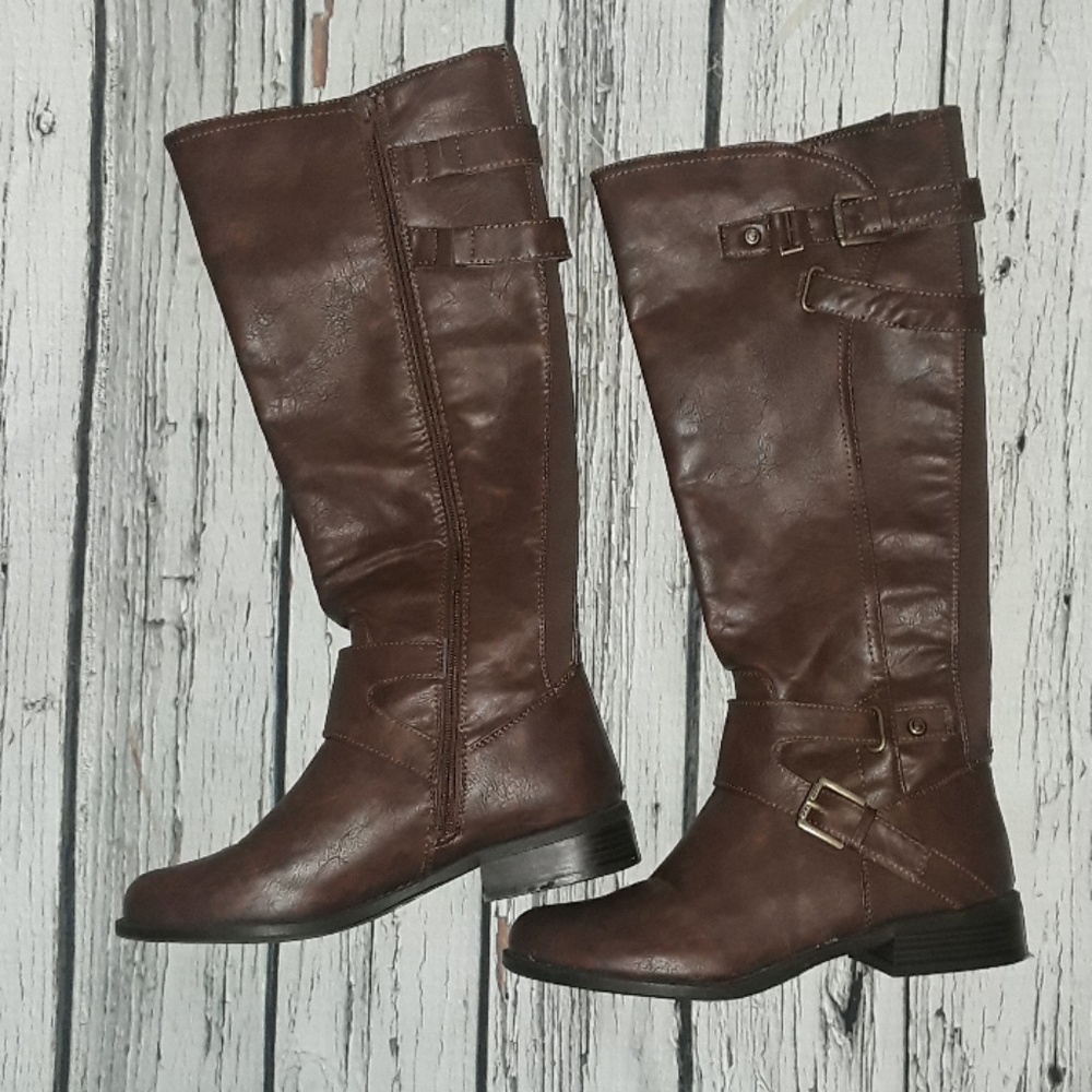 G by Guess Brown Riding boots